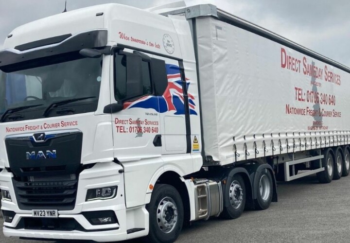 direct sameday lorry