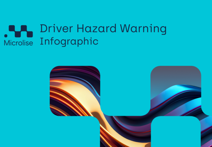 driver hazard warning infographic