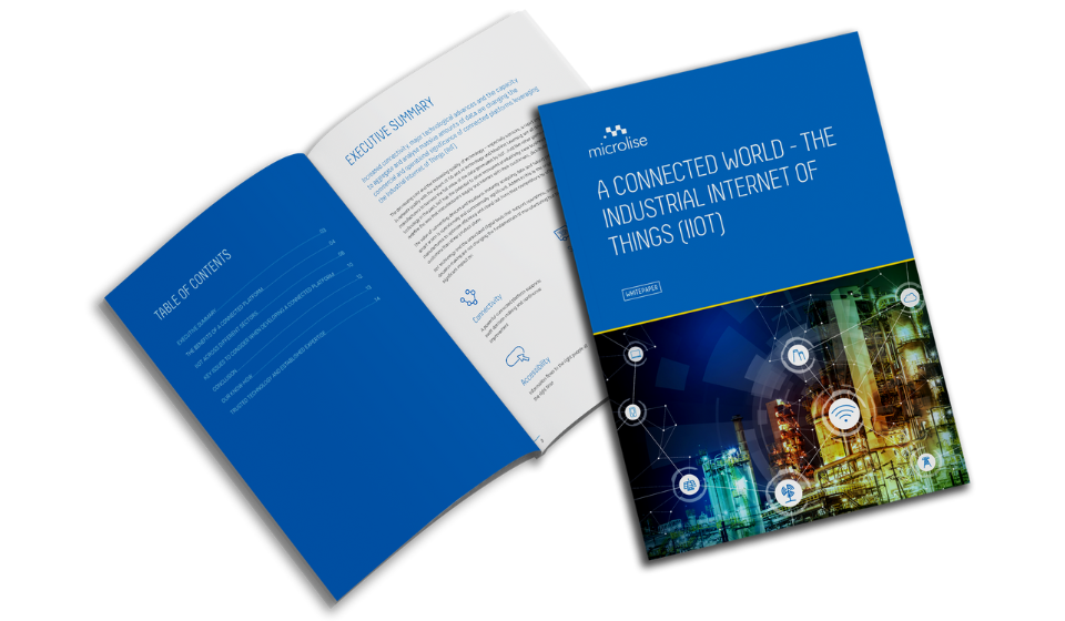 a connected world: the industrial internet of things (iiot) front cover