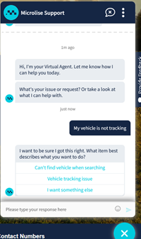 microlise support chat