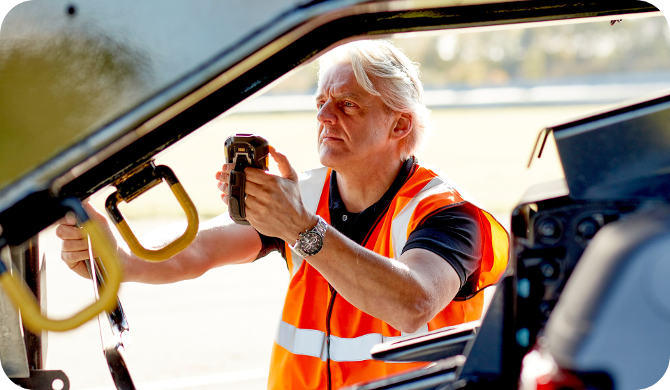vehicle check inside lorry